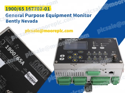 Memperkenalkan Monitor Peralatan Serbaguna Bently Nevada 1900/65 167707-01