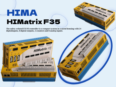 Ikhtisar Pengontrol Terkait Keamanan HIMA HIMatrix F35