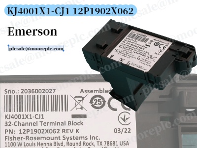Blok Terminal Emerson KJ4001X1-CJ1 12P1902X062 - Solusi 32-Saluran Terbaik untuk Konektivitas Industri