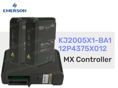 Emerson KJ2005X1-BA1 (12P4375X012): Pengontrol MX Berkinerja Tinggi untuk Sistem DeltaV