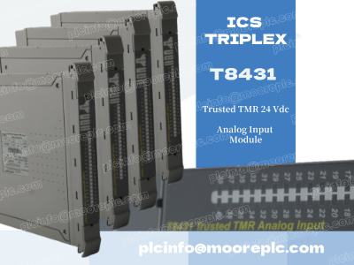 Modul Input Analog ICS Triplex T8431 Trusted® TMR 24Vdc: Fitur & Keunggulan