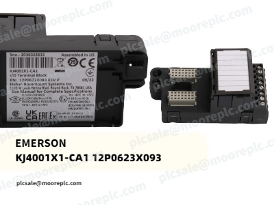 Emerson KJ4001X1-CA1 12P0623X093: Blok Terminal I/O yang Tangguh untuk Lingkungan Industri yang Menuntut