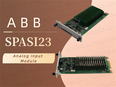 Modul Input Analog ABB SPASI23: Panduan Lengkap