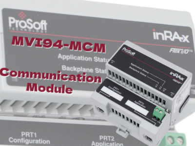 Platform I/O Fleksibel ProSoft MVI94-MCM: Membuka Komunikasi Modbus Serial